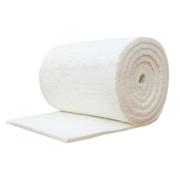 Falleo Clearance Ceramic Fiber Insulation Roll Heat Insulation Blanket High Temperature Resistance Blanket