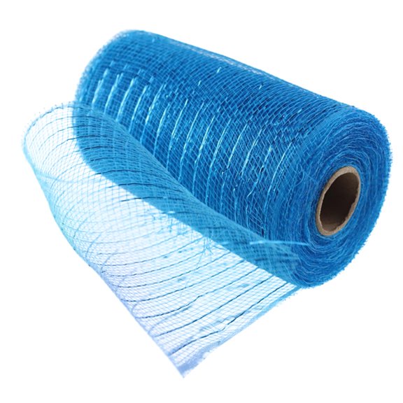 Falleo Clearance Christmas Decoration Mesh Flower Packaging Net Plastic Gold Wire Mesh 15cmx10 Yards Light Blue, 1Pc15cmx10 Code Packaging Net, Gift Wrapping Paper Clearance Sale!
