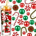 thumbnail image 1 of Falleo Clearance Christmas Vase Fillers White And Red Candy Cane Pearls Hydrogel Beads Table Places Christmas Party Decorations, 1 of 5