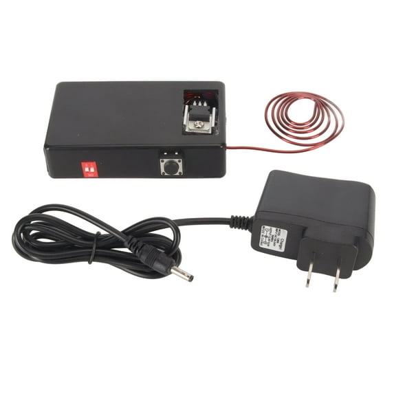 Falleo Clearance Coil EMP Electromagnetic Pulse Tester Small Black Box Intelligent Lock Finger V Shaped Lock Detector US Plug 100?240V Single Frequency