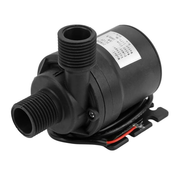 Falleo Clearance DC12V Brushless Water Pump Low Noise 30W 8m Lift Height for Home Fountain Water Circulation System