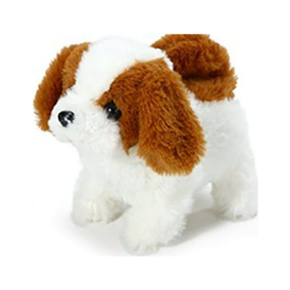 Falleo Clearance Electric Lifelike Plush Dog Smart Dog Barking Walking Toy Stuffed Plush Doll for Kids Animal Toys Plush Doll