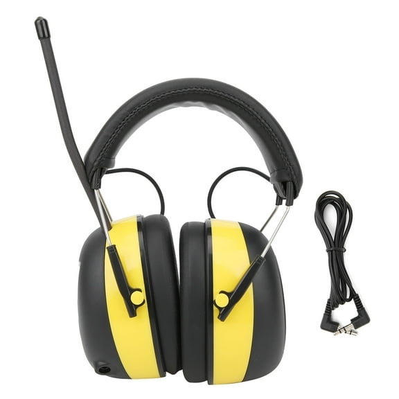 Falleo Clearance Electronic Noise Reduction Earmuff Hearing Protector Headphone Digital AM / FM Radio Stereo