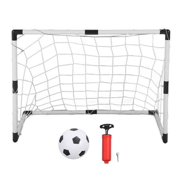 Falleo Clearance Foldable Kids Soccer Gate Portable Safety Multi Functional Soccer Practicing Net Gate for Outdoor