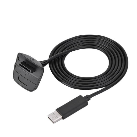 Falleo Clearance For Microsoft for Xbox 360 Wireless Controller USB Charger Quick Charging Cable Cord (Black)