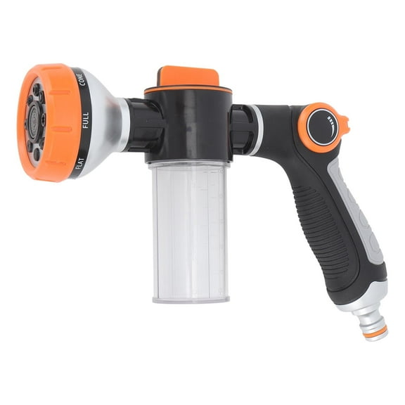 Falleo Clearance Garden Hose Nozzle with Soap Dispenser Dog Washing Hose Foam Sprayer for Car Plant Washing Pets Showering