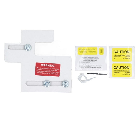 Falleo Clearance Generator Interlock Kit Switch for Eaton Cutler Hammer BR Series Panels 150 200 Amp 1 1/4 to 1 7/16in Spacing EAT?PN200