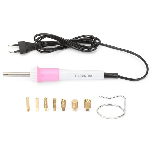 Falleo Clearance Hotfix Hot Fix Iron on Applicator Wand Heat Gun for Rhinestone Crystal Tool EU Plug 110-220V