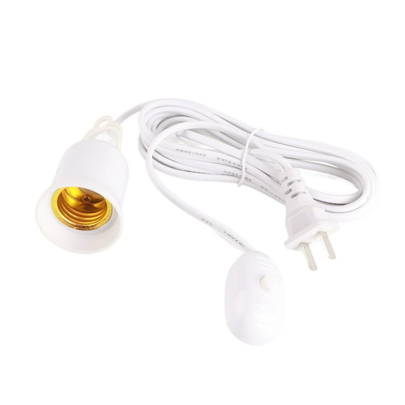 Falleo Clearance Household E27 Screw Head Wire Socket Electric Bulb Hanging Hanging Lampholder Wire