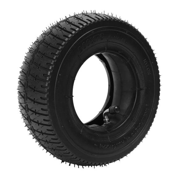 Falleo Clearance Kart Pneumatic Tire 8 Inch Shock Absorbing Prevent Slip Rubber Kart Inflatable Outer Inner Tyre