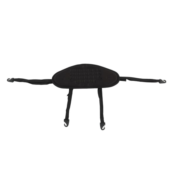 Falleo Clearance Kayak Backrest Professional Padded Comfortable Waterproof Canoe Backrest Support with Adjustable Strap Black