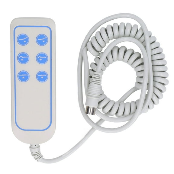 Falleo Clearance Lifting Bed Controller Electric PVC IP66 Wear Resistant Lift Chair Hand Control for Hospital (8 Pin)
