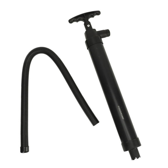 Falleo Clearance Manual Bilge Pump with Hose Portable Hand Water Pump for Yachts Fishing Boats Kayaks Speedboats Black