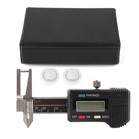 Falleo Clearance Micro Electronic Digital Display Triple Use Ruler Thickness Measuring Caliper Gauge 0~25mm