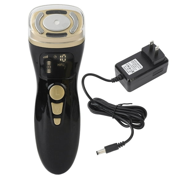 Falleo Clearance Mini Face HIFU Beauty Machine 5 Gears 3 Modes RF Skin Rejuvenation Device for Face Neck 100?240V US Plug