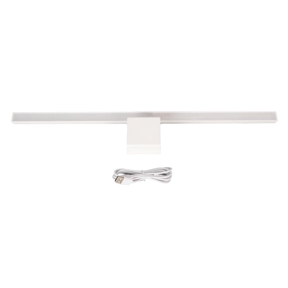 Falleo Clearance Monitor Light Bar 3 Switchable Light Modes Stepless Dimmable Touch Control Computer Screen Light Bar for Office Home White