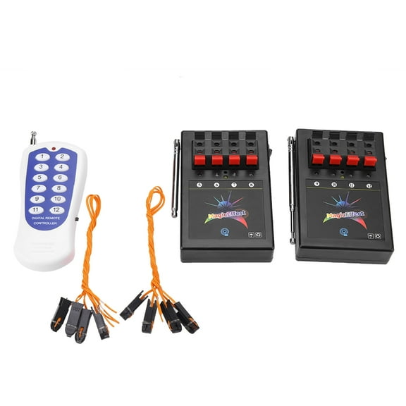 Falleo Clearance Professional 12 Channel Wireless Fireworks Firing System Igniters Remote Control