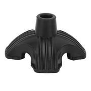 Falleo Clearance Quad Support Cane Tip Slip Resistance Wearproof Thickened Quadruple Replacement Rubber Cane Tips