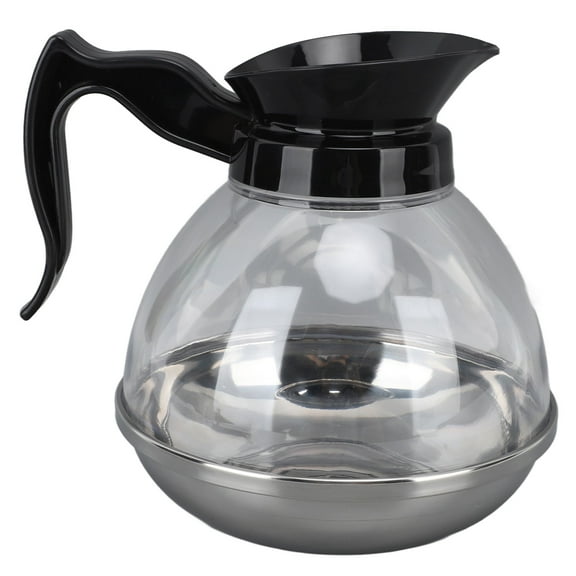 Falleo Clearance Replacement Coffee Pot 1.2QT ABS Universal Coffee Maker Pot with Comfortable Handle and Tight Fit Spout for Coffee Machine Stove