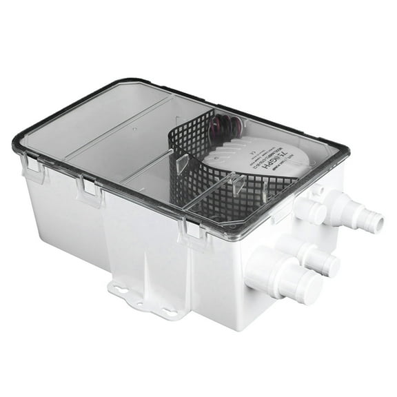 Falleo Clearance Shower Sump Pump System Boat RV Bilge 12V 750GPH Marine Multi Port Drain Box