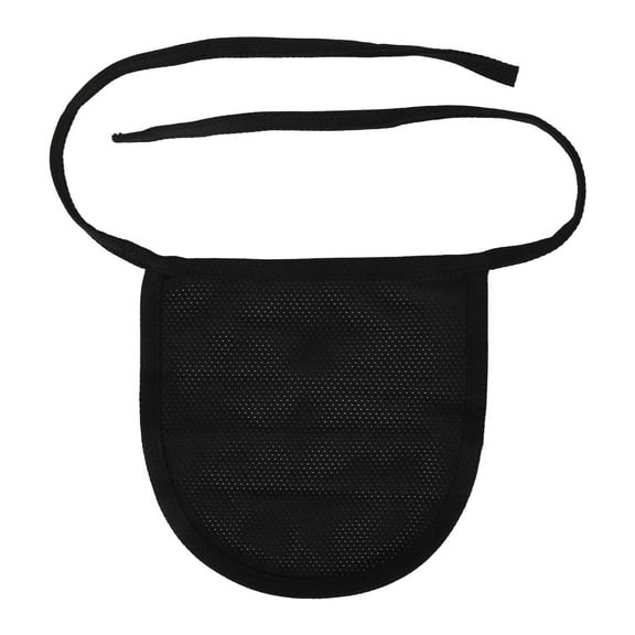 Falleo Clearance Single Layer Tracheostomy Guard Neck Stoma Cover Pure Cotton Full Throat Trachea Protector Black