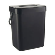 Falleo Clearance Small Kitchen Compost Bin 3L Kitchen Waste Bin Household Countertop Container with Lid for Rubbish Composter