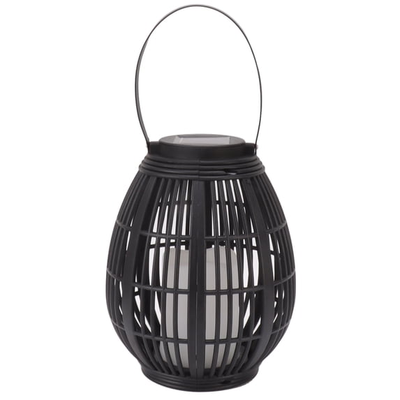 Falleo Clearance Solar Garden Lantern LED Outdoor Solar Lantern Waterproof Decorative Rattan Lantern For Patio Pathway Courtyard