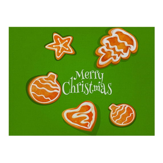 Falleo Clearance Table Mat Christmas Table Mat Hotel Tableware Mat Printed Table Mat