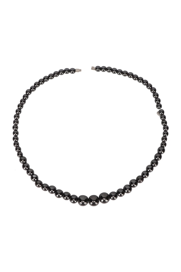 Clearance Terahertz Beaded Necklace Men Women Fashionable Purify Fatigue Relief Energy Stone Necklace for Work