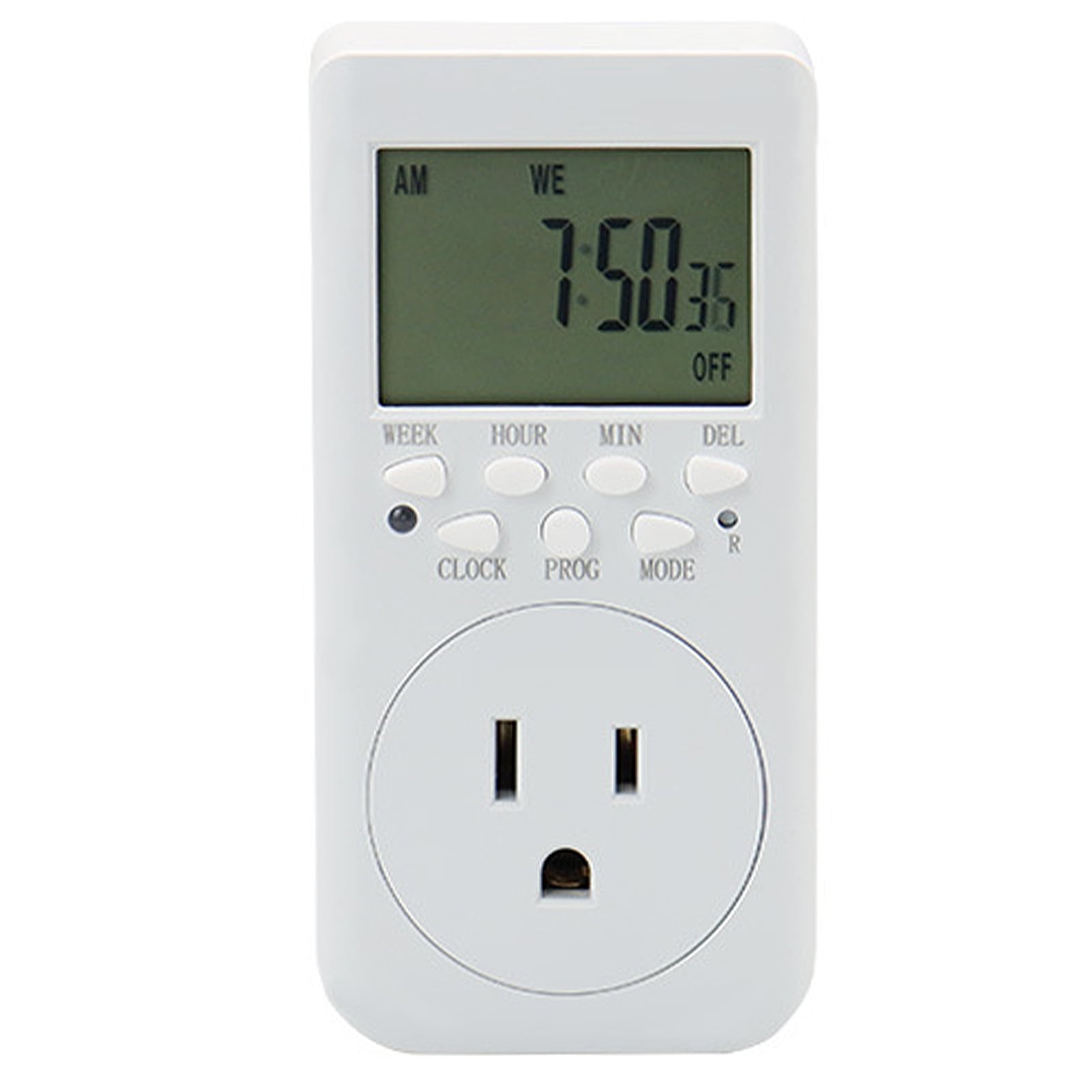 Falleo Clearance Timer Outlet Electric 24 Hour Indoor Plug in Outlet
