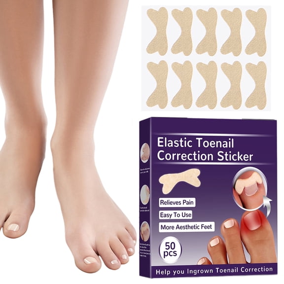 Falleo Clearance Toenail Corrector Patch Elastic Ingrown Toenail Correction Stickers Pedicure Tools