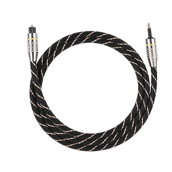 Falleo Clearance Toslink to Mini Plug 3.5mm Optical Fiber Digital Audio Cable SPDIF Gold Plated Connector 1m