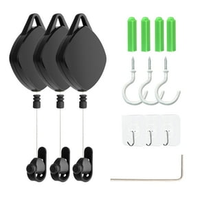 Falleo Clearance VR Cable Management Retractable Ceiling Pulley System Compatible for HTC Vive/Rift S/Oculus Quest2 VR Accessories