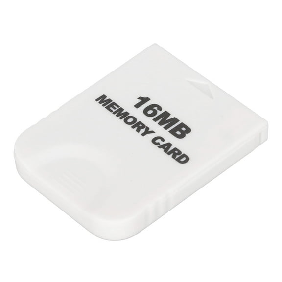 Falleo Clearance for Wii Memory Card High Speed Plug and Play White Game Memory Card for Game Console Accessories 16MB (251blocks)