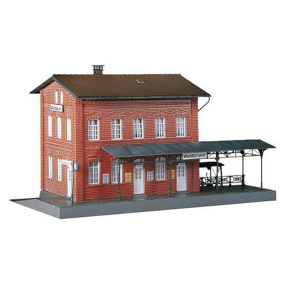 Faller 110099 Waldbrunn Station Wthrd Ho Scale Building Kit