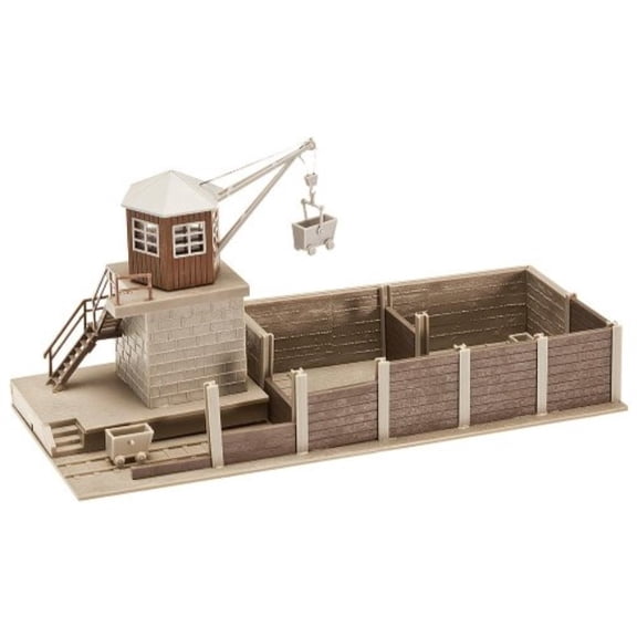 faller 120147 coaling station ho scale building kit, small