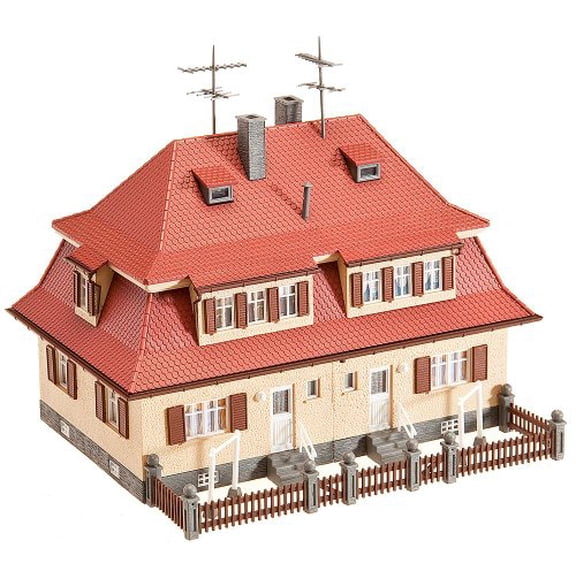 Faller 130464 Duplex House With Dormers Ho Scale Building Kit