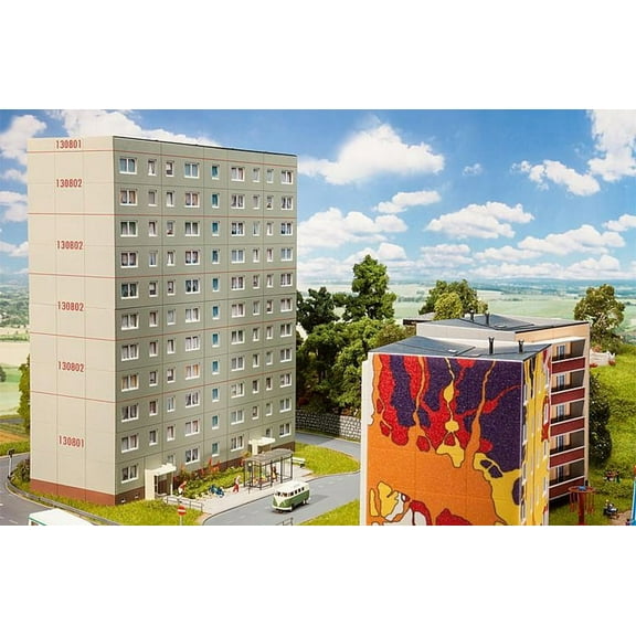 Faller 130801 Prefabricated High Rise P2 Basic Kit