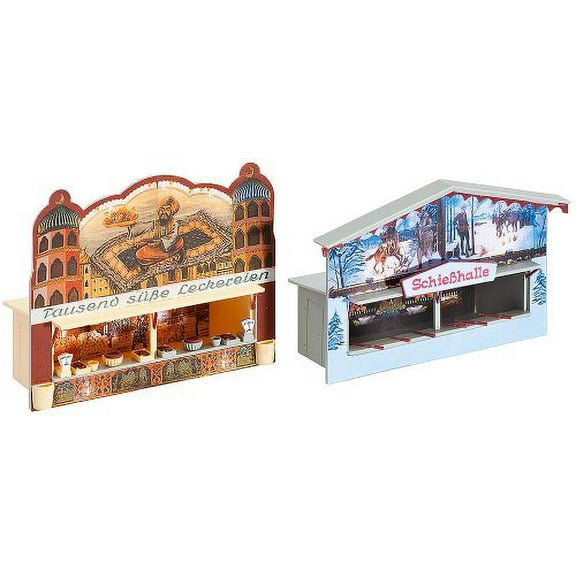 Faller 140320 Midway Game Booths Ho Scale Building Kit