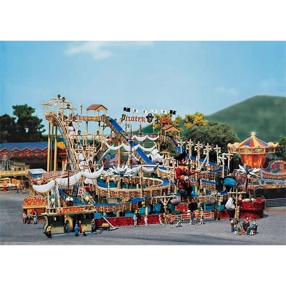 Faller 140430 Wild Water Log Ride Mtrizd HO Scale Building Kit