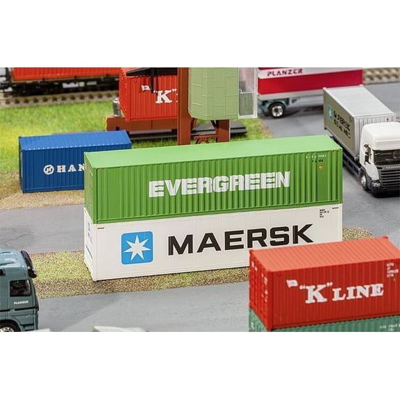 Faller 180846 40 Hi Cube Container EVERGREEN