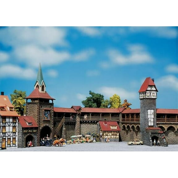 Faller 400 HO Scale Historical Town Gate Kit