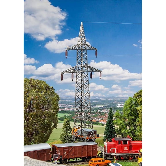 Faller HO Scale Building/Structure Kit Two High Tension Electric Power Towers