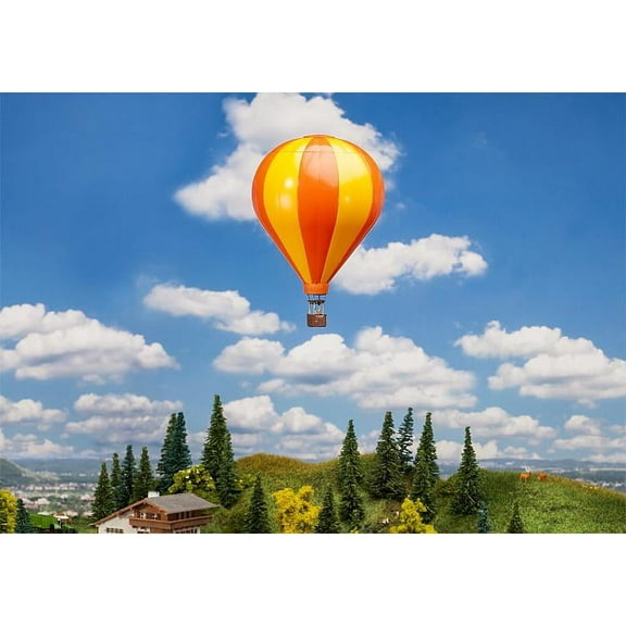 Faller N Scale Building/Structure Kit Hot-Air Balloon (Orange/Yellow Stripes)