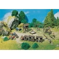 thumbnail image 1 of Faller N Scale Scenery Accessory Kit Adventure Playground Swings/Seesaw/Sandbox, 1 of 1