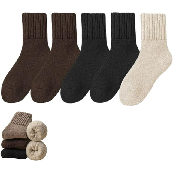 Fallesson/Neattidyly Women's Solid Mid-Calf Socks, Neattidyly/Fallesson 5 Pairs Women's Solid Mid-Calf Socks