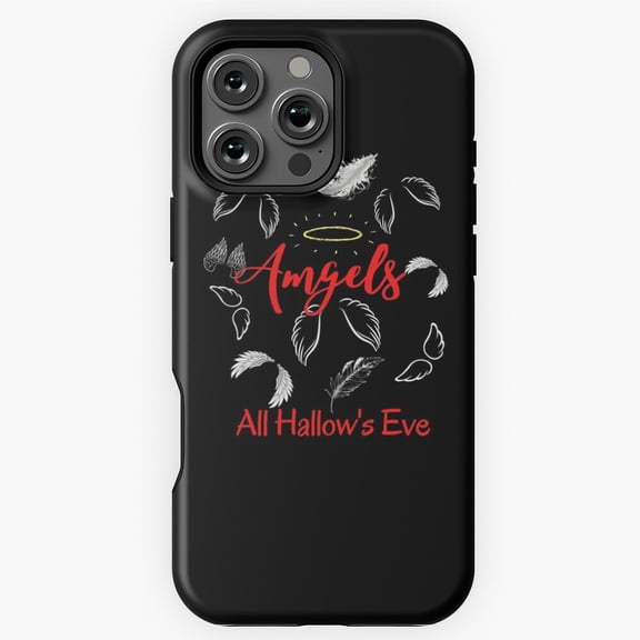 Falling Angels Broken Wings Hallows Phone Case for iPhone 16 15 14 13 12 11 Pro Max