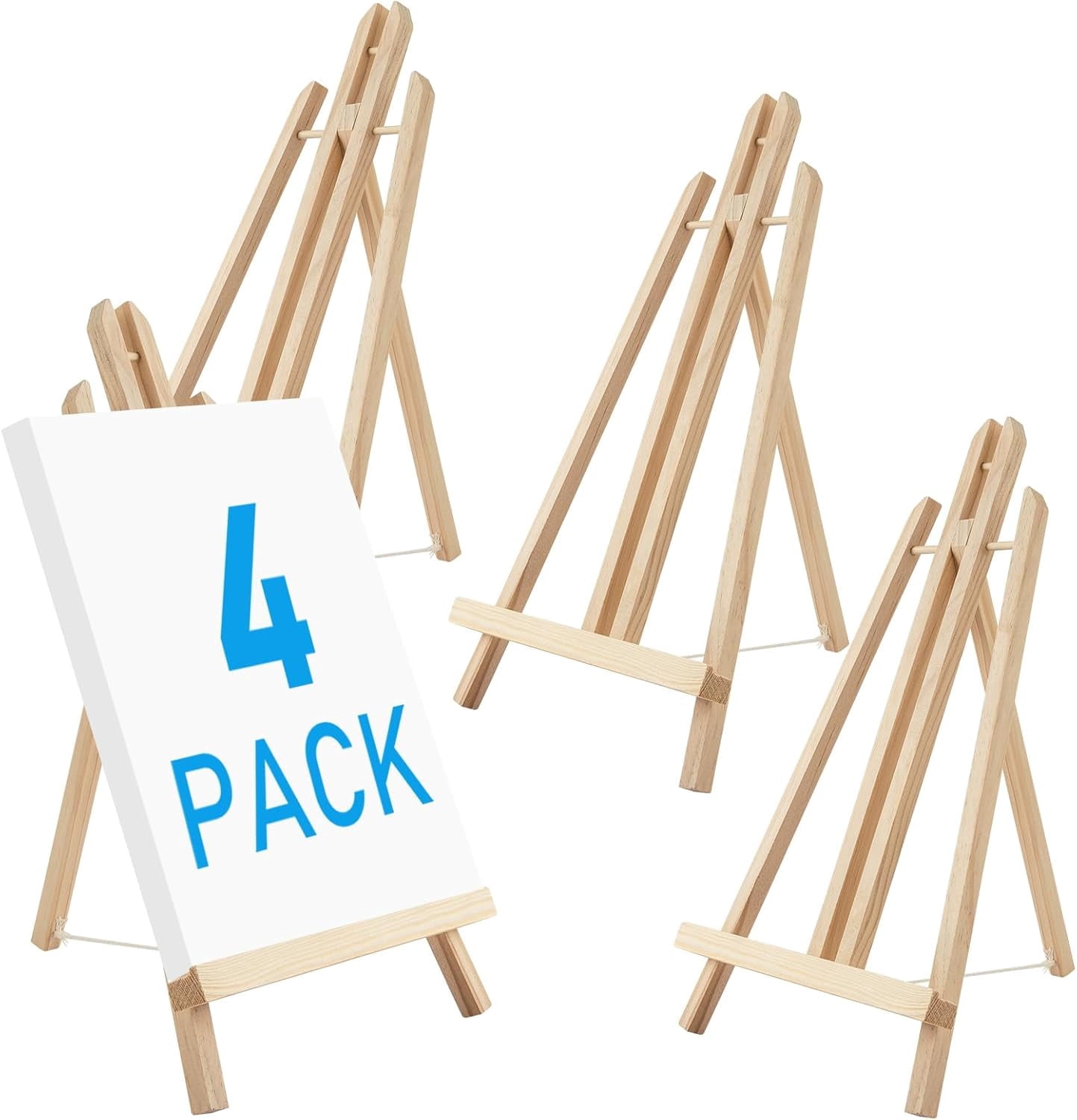 Falling in Art 16 Inch Wood Easel Stand, Tabletop Display Stand A-Frame ...