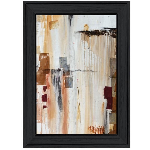 TrendyDecor4U Falling Blocks By Cloverfield And Co Framed Print CC147-405
