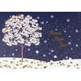 thumbnail image 1 of Falling Blossoms in Winter Deluxe Boxed Holiday Cards (Other), 1 of 1